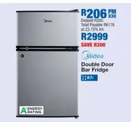 OK Furniture Midea Double-Door Bar Fridge offer