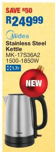 OK Furniture Midea Stainless Steel Kettle offer