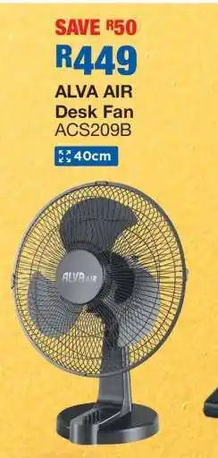 OK Furniture ALVA AIR Desk Fan ACS209B offer