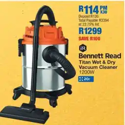 OK Furniture Bennett Read Titan Wet & Dry Vacuum Cleaner offer