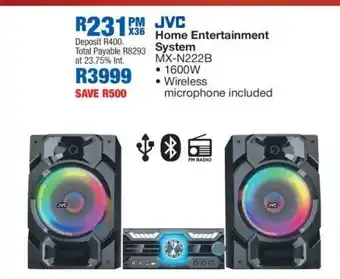 OK Furniture JVC Home Entertainment System offer