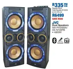 OK Furniture JVC Dual Speakers offer