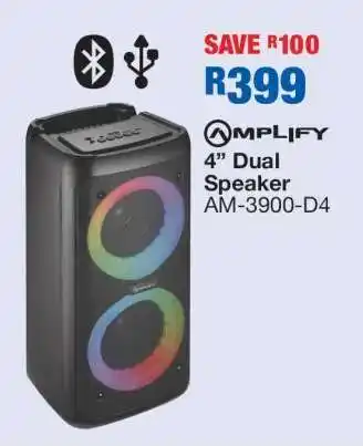 OK Furniture Amplify 4” Dual Speaker AM-3900-D4 offer
