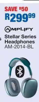OK Furniture Amplify Stellar Series Headphones AM-2014-BL offer