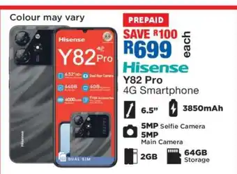 OK Furniture Hisense Y82 Pro 4G Smartphone offer