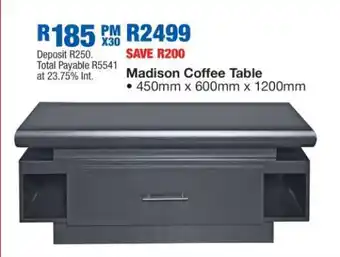 OK Furniture Madison Coffee Table offer