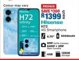 OK Furniture Hisense H72 4G Smartphone offer