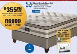 OK Furniture Sealy 152cm Grande Base Set offer