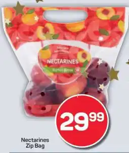 Pick n Pay Nectarines Zip Bag offer
