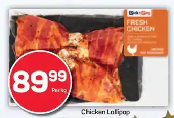 Pick n Pay Chicken Lollipop offer