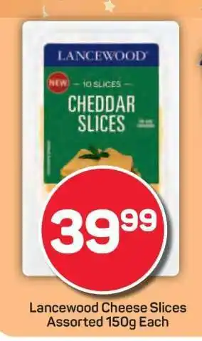 Pick n Pay Lancewood Cheese Slices Assorted 150g Each offer