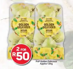 Pick n Pay PnP Golden Delicious Apples 1.5kg offer