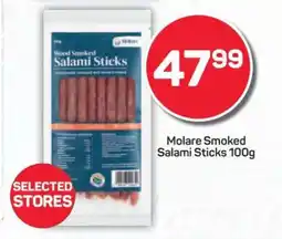 Pick n Pay Molare Smoked Salami Sticks 100g offer