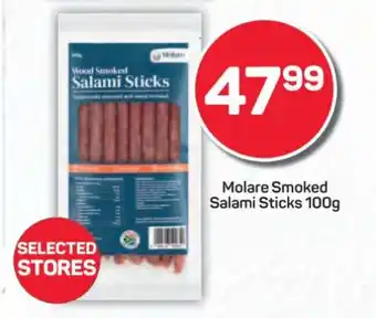 Pick n Pay Molare Smoked Salami Sticks 100g offer