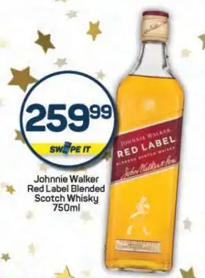 Pick n Pay Johnnie Walker Red Label Blended Scotch Whisky 750ml offer