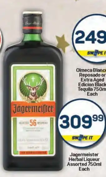Pick n Pay Jagermeister Herbal Liqueur Assorted 750ml Each offer