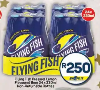 Pick n Pay Flying Fish Pressed Lemon Flavoured Beer 24 x 330ml offer