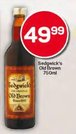 Pick n Pay Sedgwick's Old Brown 750ml offer