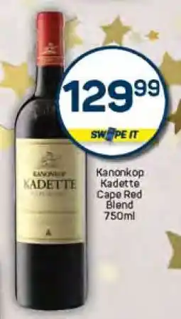 Pick n Pay Kanonkop Kadette Cape Red Blend 750ml offer