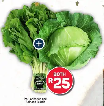 Pick n Pay Hypermarket PnP Cabbage and Spinach Bunch offer