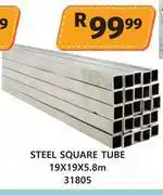 K Carrim Steel Square Tube 19 x 19 x 5.8m 31805 offer