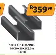 K Carrim Steel Lip Channel 76 x 50 x 20 x 2 x 6.0m 31720 offer