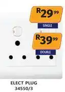 K Carrim Electric Plug (Single) 34550/3 offer