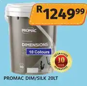 K Carrim Promoc Dim/Silk 10 Colours-20L offer
