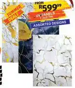 K Carrim UV Panels Assorted Designs 1.2 x 2.7m offer