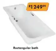 K Carrim Rectangular Bath offer