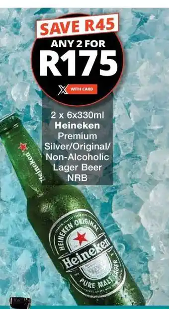 Checkers Heineken Beer offer