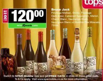 Spar Tops Bruce Jack offer