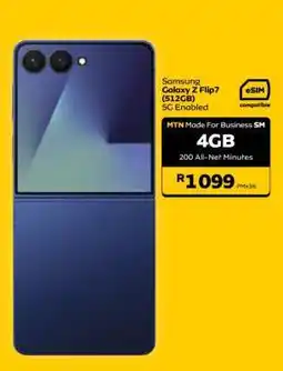 MTN Samsung Galaxy Z Flip7 (512GB) offer