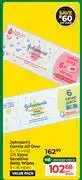 Dis-Chem Johnson's Gentle All Over 6 x 72 Wipes Or Extra Sensitive Baby Wipes 6 x 56 Wipes-Per Pack offer
