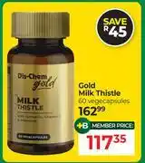 Dis-Chem Dis-Chem Gold Milk Thistle 60 Vegecapsules offer