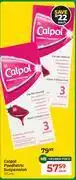 Dis-Chem Calpol Paediatric Suspension-100ml Each offer
