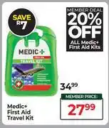 Dis-Chem Medic+ First Aid Travel Kit offer