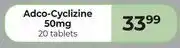 Dis-Chem Adco Cyclizine 50mg 20 Tablets offer