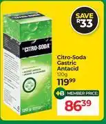 Dis-Chem Citro Soda Gastric Antacid-120g offer