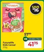 Dis-Chem Futurelife Kids Cereal-375g offer
