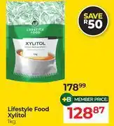 Dis-Chem Lifestyle Food Xylitol-1Kg offer