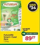 Dis-Chem Futurelife Smart+ Food Zero-1.25Kg offer