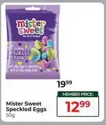 Dis-Chem Mister Sweet Speckled Eggs-50g offer