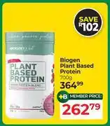 Dis-Chem Biogen Plant Based Protein-700g offer