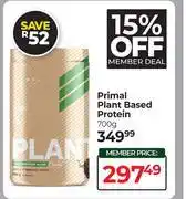 Dis-Chem Primal Plant Based Protein-700g offer