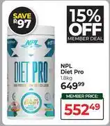 Dis-Chem NPL Diet Pro-1.8Kg offer