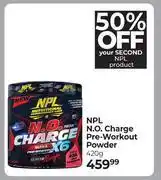 Dis-Chem NPL N.O.Charge Pre Workout Powder-420g offer