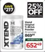 Dis-Chem Xtend Original 7g BCAA Powder 30 Servings offer