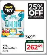 Dis-Chem NPL Amino Burn-200g offer