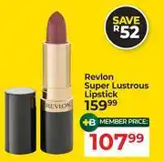 Dis-Chem Revlon Super Lustrous Lipstick offer